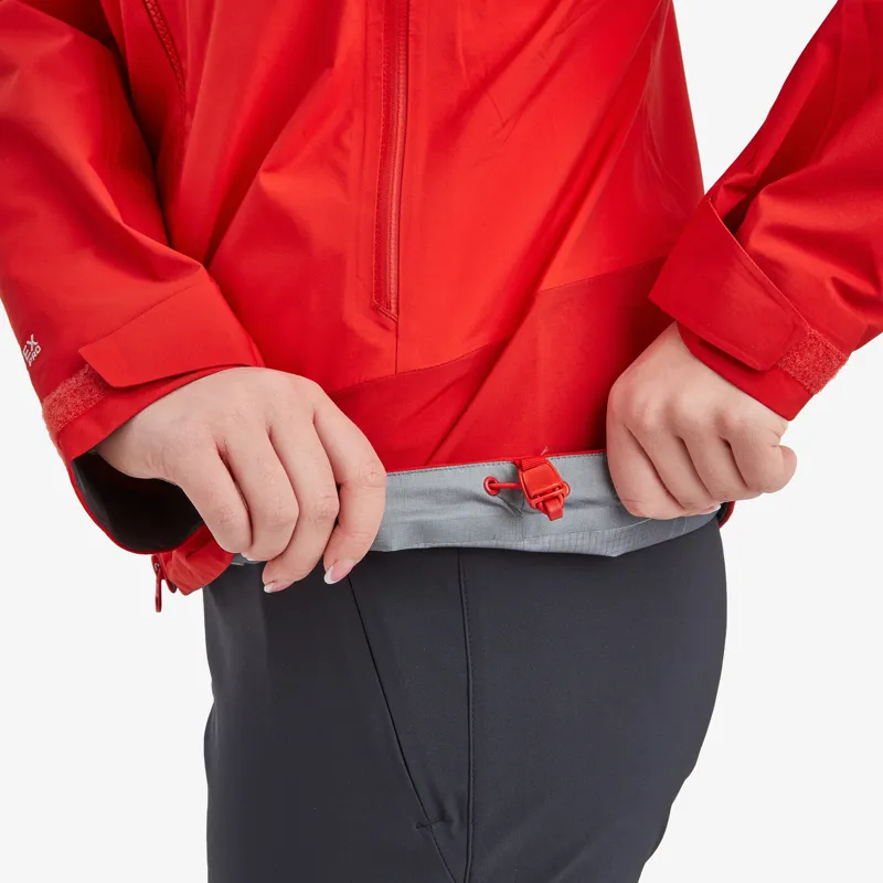 Montane Womens Phase XPD Jacket Adrenaline Red-10